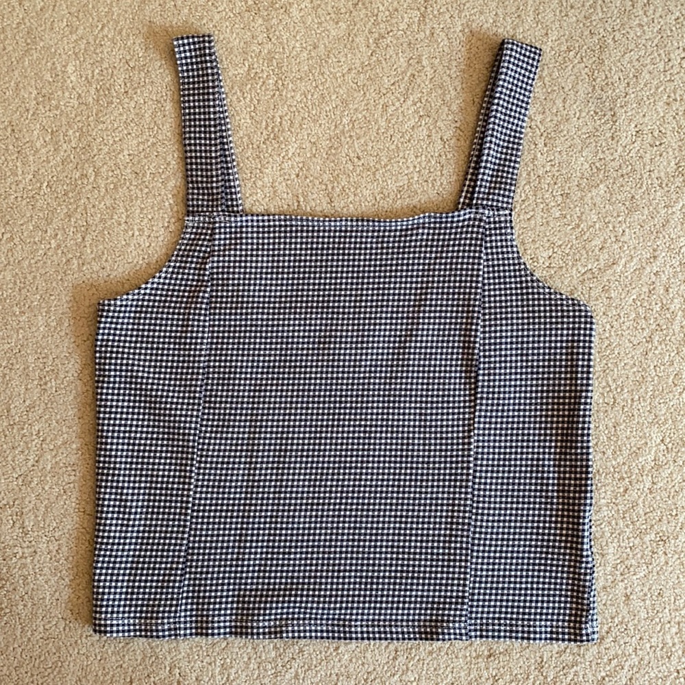Gingham American Eagle Top